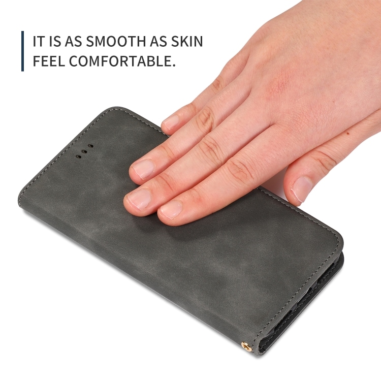 Plånboksfodral Samsung Galaxy A51 - Mörkgrå