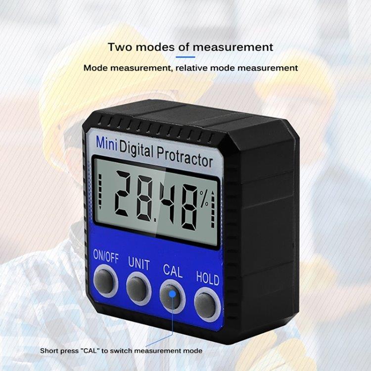 Digital Vinkelmåler med stærk magnet - Lcd display