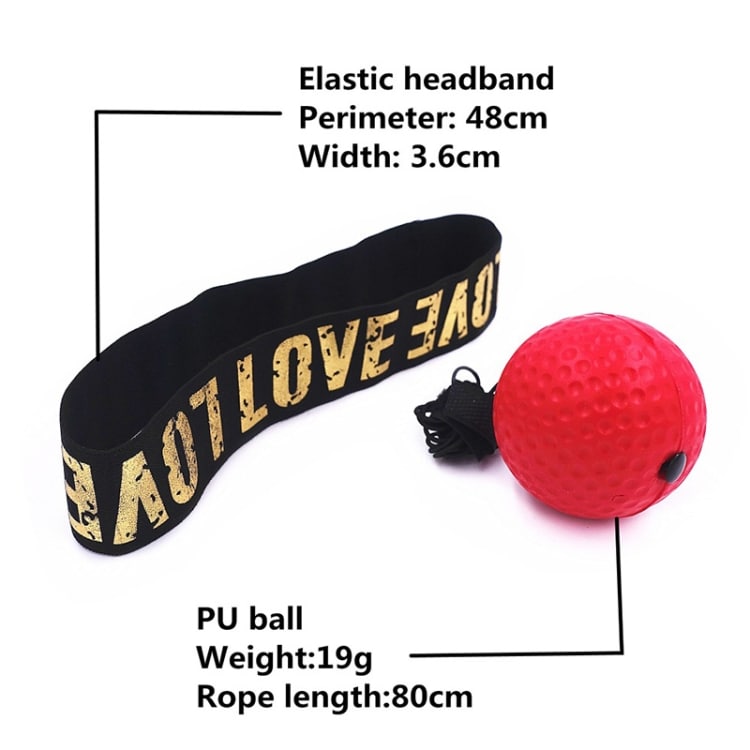 Pannbandsboxning - reflexboll med pannband