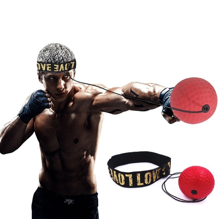 Pannbandsboxning - reflexboll med pannband