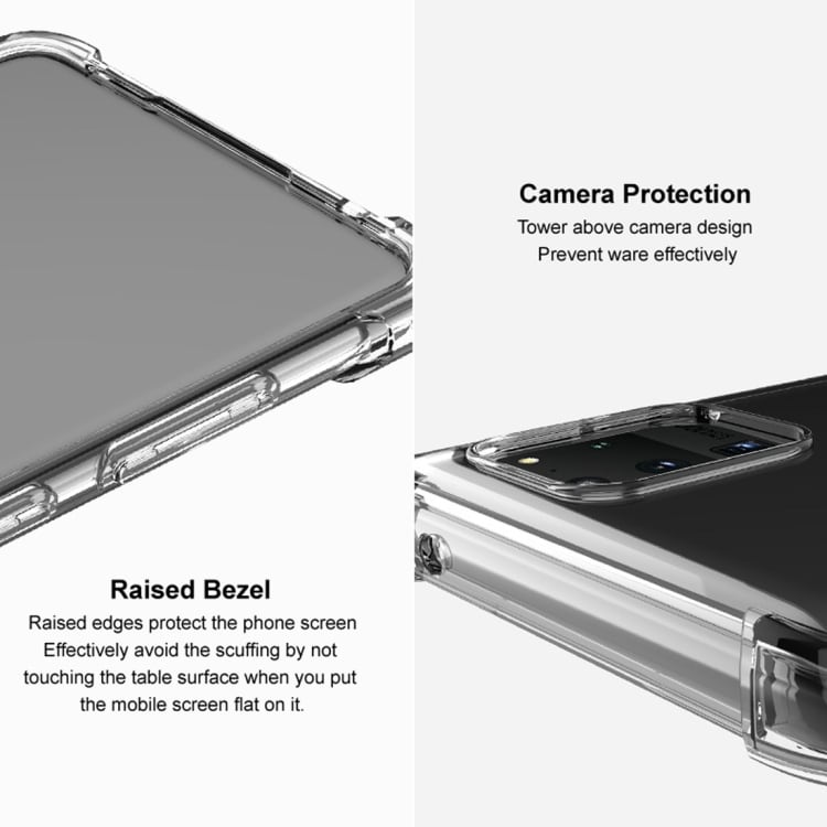 TPU Skyddskal med skärmskydd Samsung Galaxy A71 - Klar