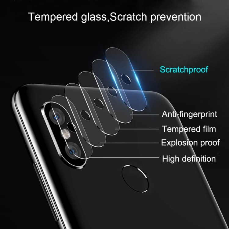 Linsskydd 2.5D 9H härdat glas Bakre Kamera Samsung Galaxy S10 E
