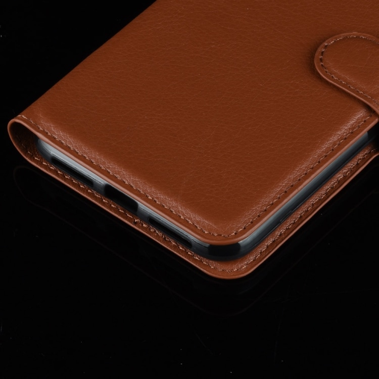Plånboksfodral med ställ Huawei P40 Lite E / Y7P, Svart