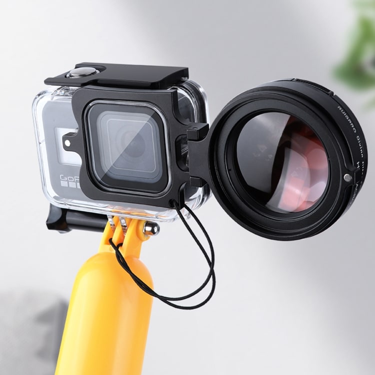 Macrolins Dykning GoPro HERO8 Professional 58mm 16X