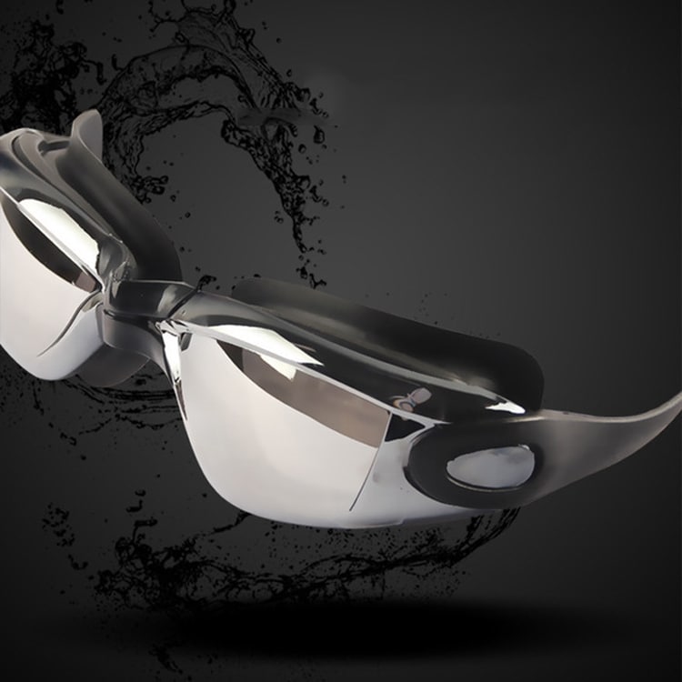 Anti-dim & UV skyddande simglasögon - Svarta Unisex