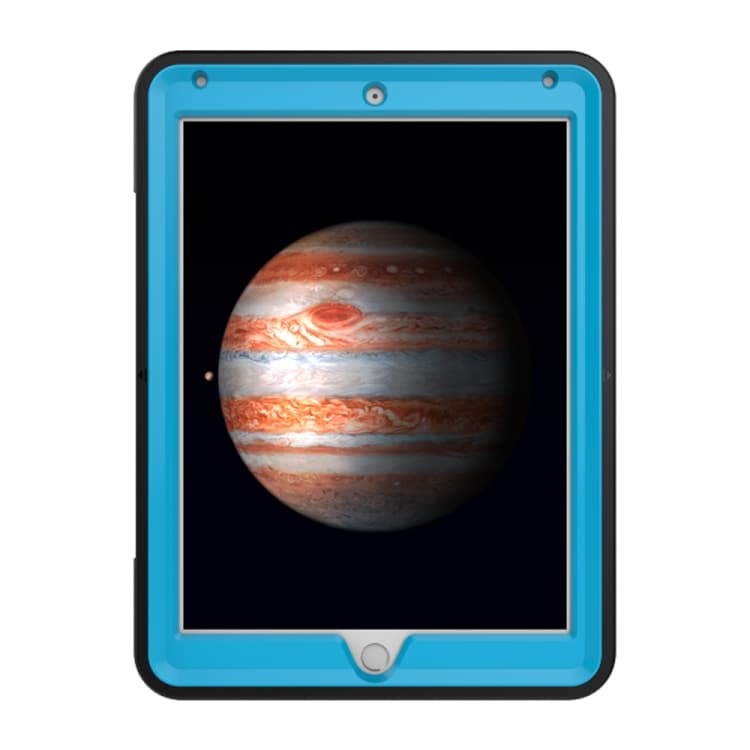 Tri-fold skyddsfodral med Sleep/Wake-up iPad Pro 9.7, Svart+Blå