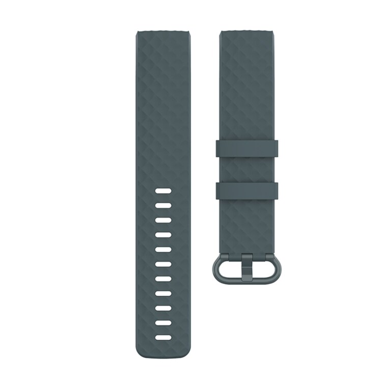 Silikonarmband Fitbit Charge 4 / Charge 3 / Charge 3 SE 18mm - Blågrön