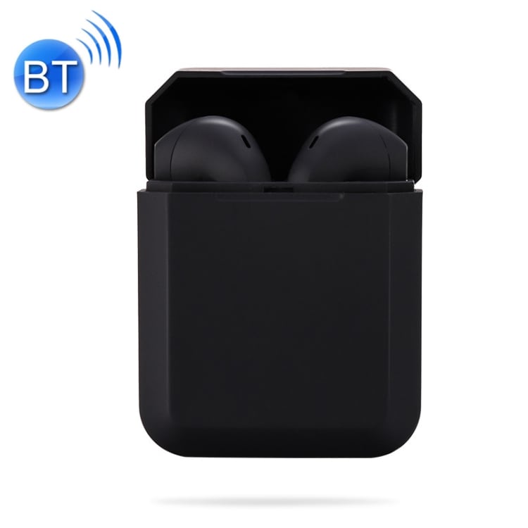 InPods 2 TWS V5.0 Bluetooth med laddbox, Svart