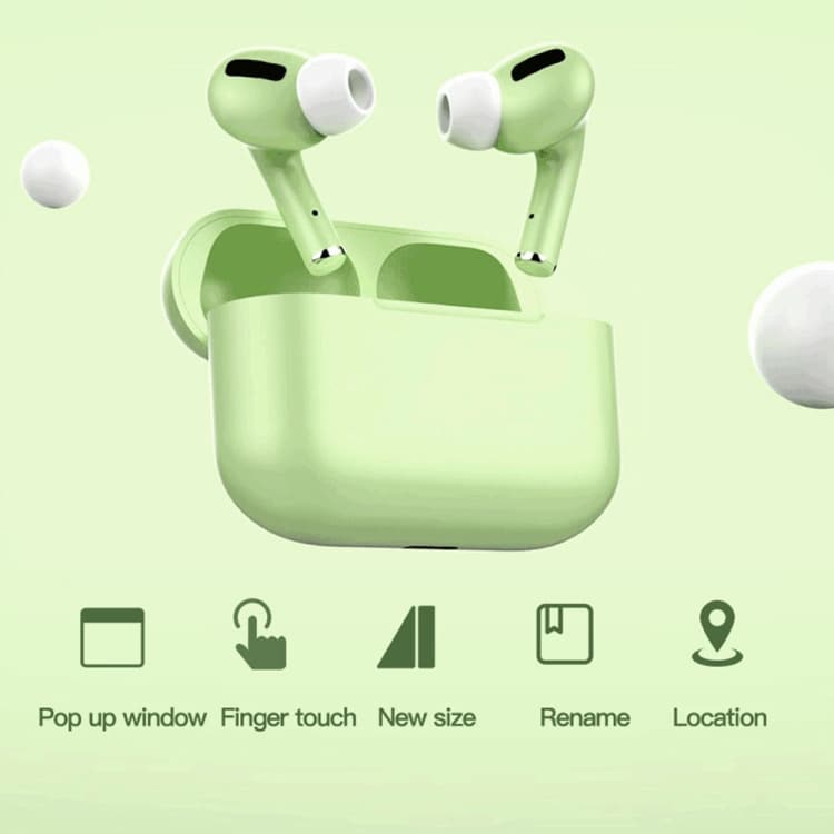 Macaron Trådlösa in-ear Hörlurar med laddningsbox &  5.0 Bluetooth - Svarta