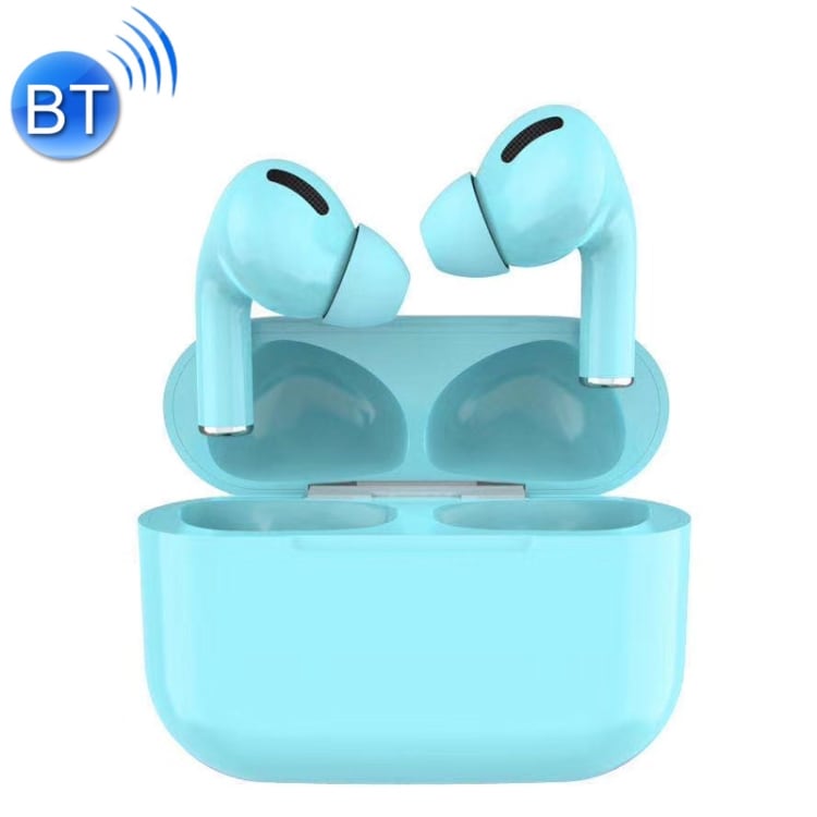 Macaron Trådlösa in-ear Hörlurar med laddningsbox &  5.0 Bluetooth - Blå