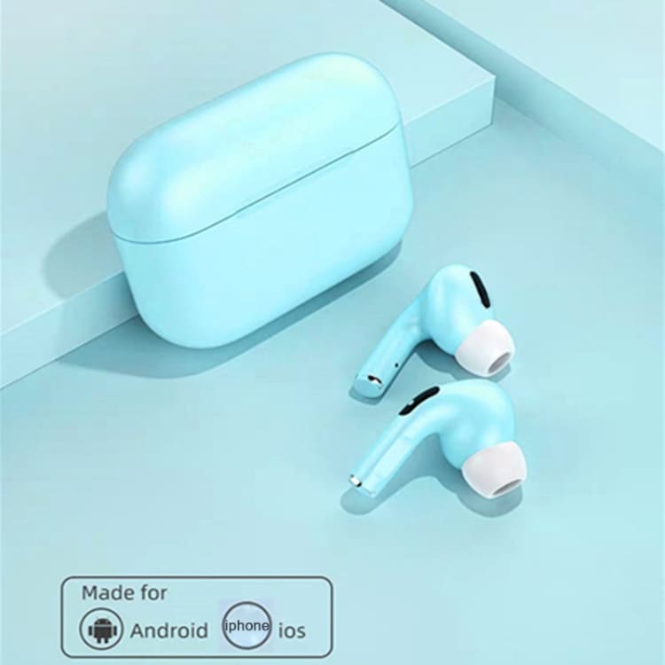 Macaron Trådlösa in-ear Hörlurar med laddningsbox &  5.0 Bluetooth - Vita