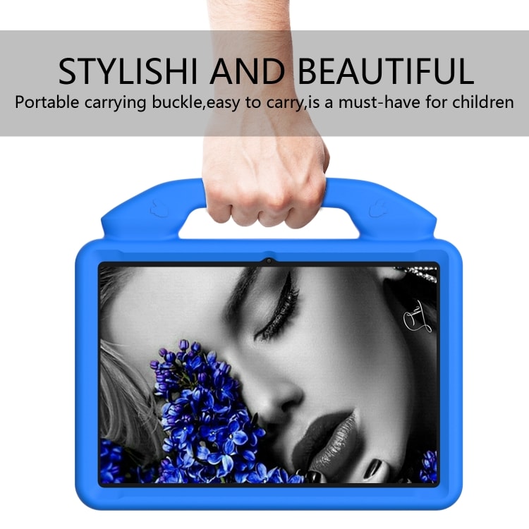 Stöttåligt barnfodral med ställ & handtag Huawei MediaPad T5 10.1", Blå