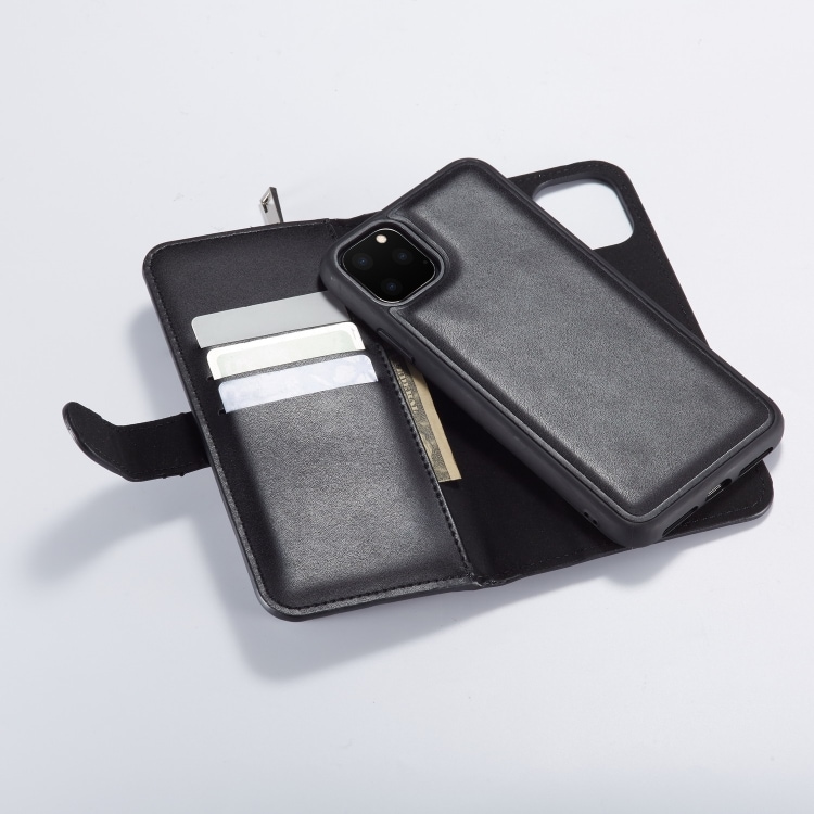 Plånboksfodral med myntfack iPhone 11 Pro Max, Svart