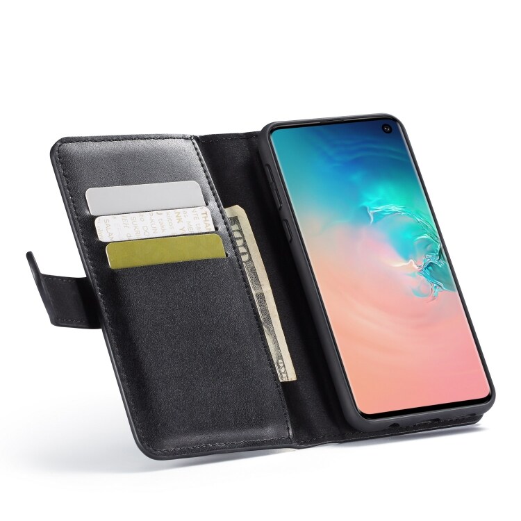 Plånboksfodral med myntfack Samsung Galaxy S10 E, Svart