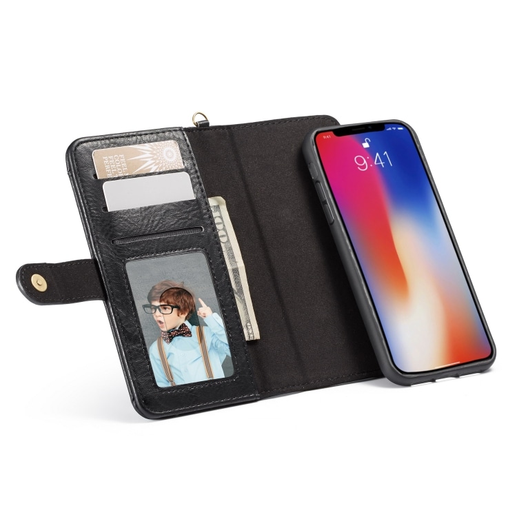 Plånboksfodral iPhone XS Max med kortuttag