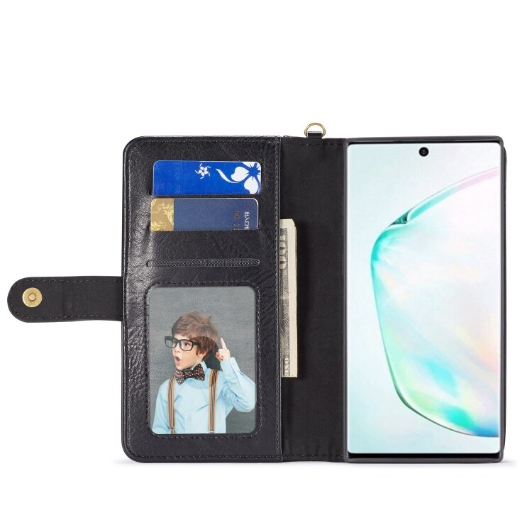 Plånboksfodral med spänne Samsung Galaxy Note 10, Svart