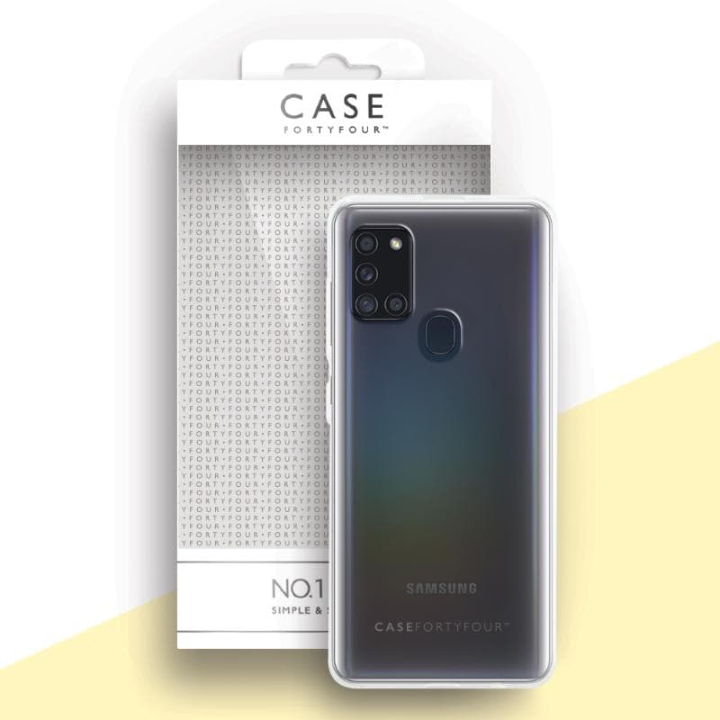 Case FortyFour No.1 Samsung Galaxy A21s Klar