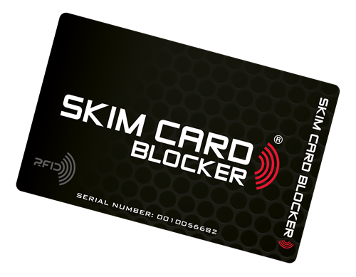 Skim Card Blocker skydd mot trådlös skimming