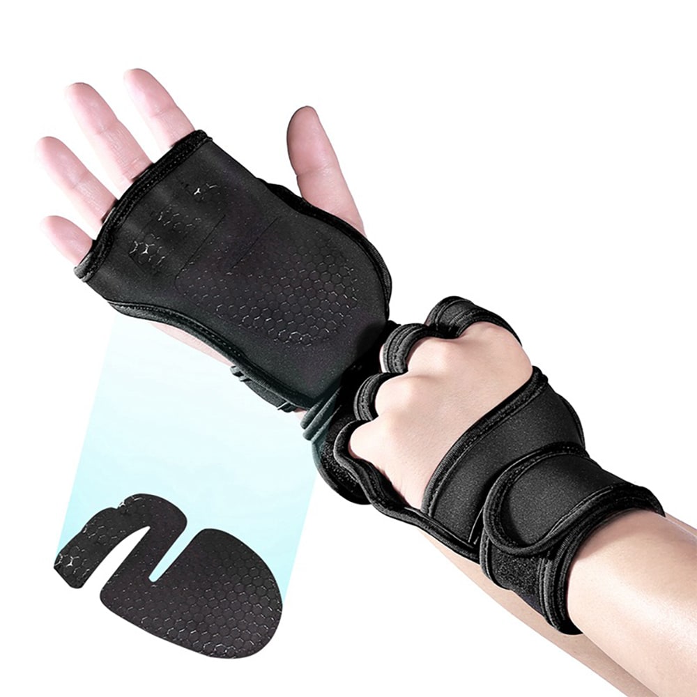 Gymhandskar - Non-Slip Silikon fingerhandske