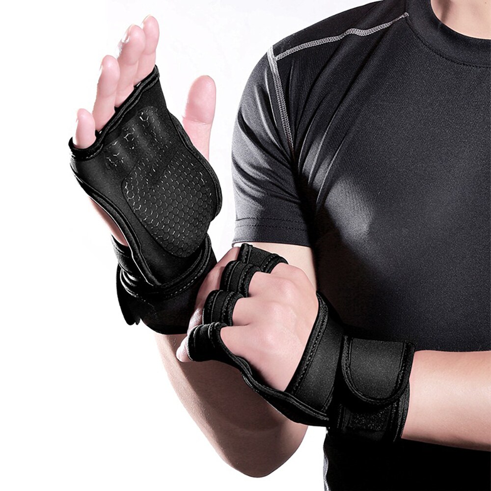 Gymhandskar - Non-Slip Silikon fingerhandske