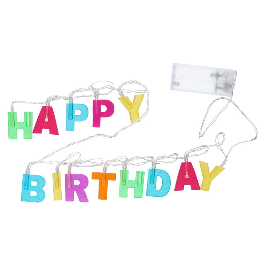LED-Slinga Happy Birthday