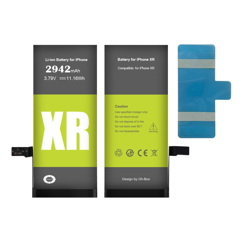 Oh-Box Iphone XR Batteri & Verktyg