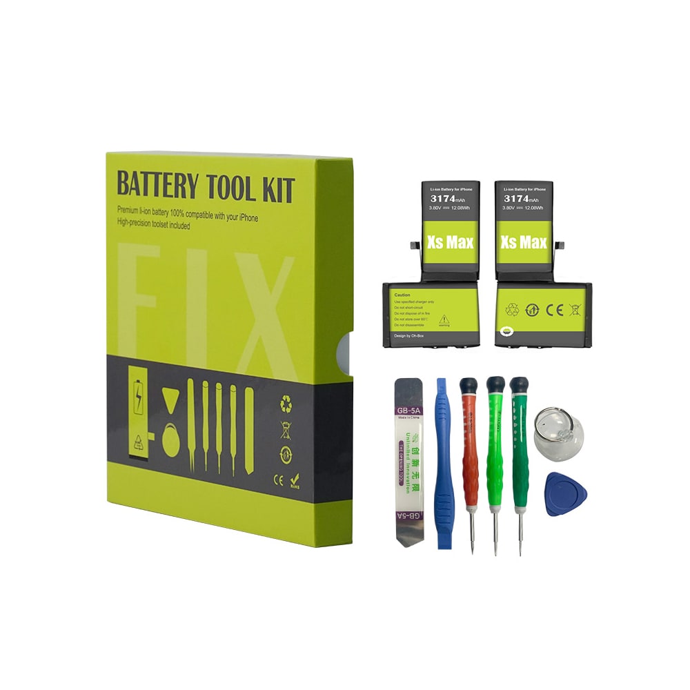 Oh-Box Iphone XS Max Batteri & Verktyg