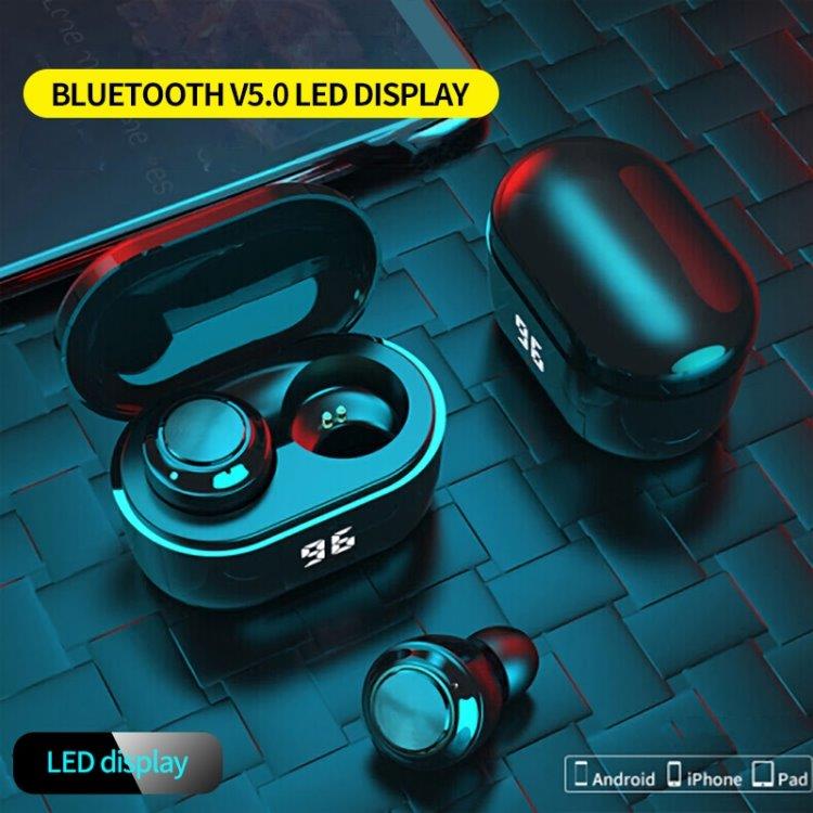 A6 True Wireless Bluetooth 5.0 Headset med laddfodral