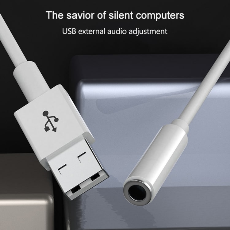 USB-A till 3.5mm Ljudadapter