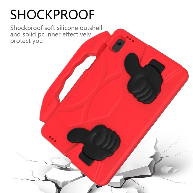 Skyddsfodral med ställ Samsung Galaxy Tab S5e / S6 Röd