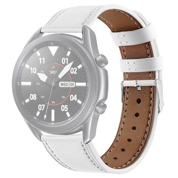 Konstläderarmband Galaxy Watch 3 Vit
