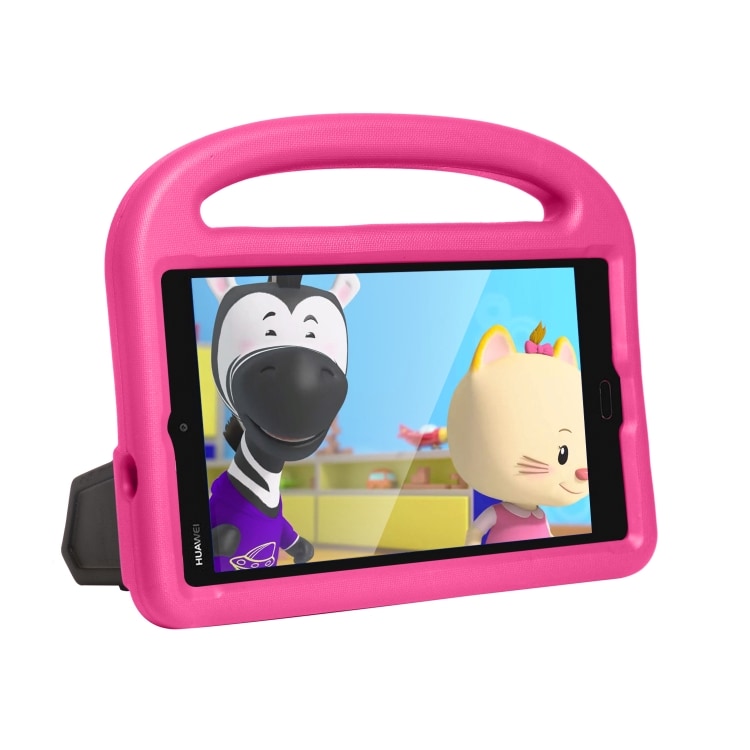 Skyddsfodral med ställ till Huawei MediaPad M3 8 för barn Rosa