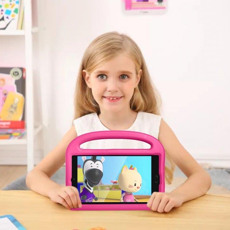 Skyddsfodral med ställ till Huawei MediaPad M3 8 för barn Rosa