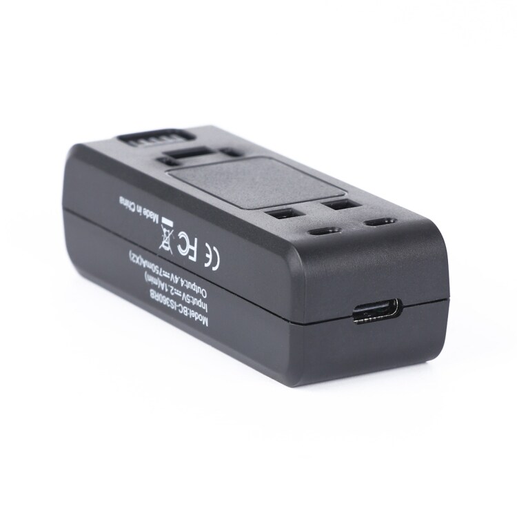 Dubbelsidig batteriladdare för Insta360 One R Svart