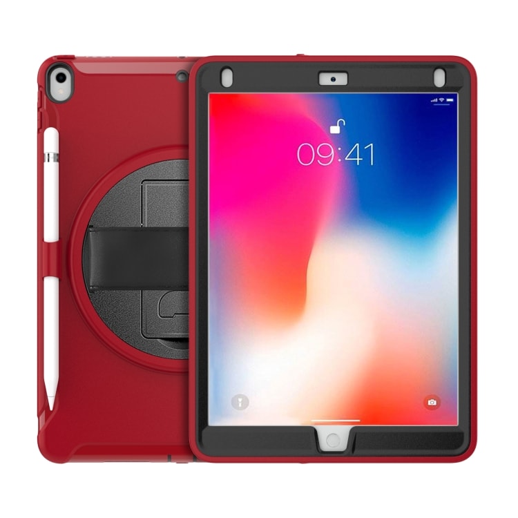 Roterbart skyddande fodral till iPad Pro 10.5 inch Röd