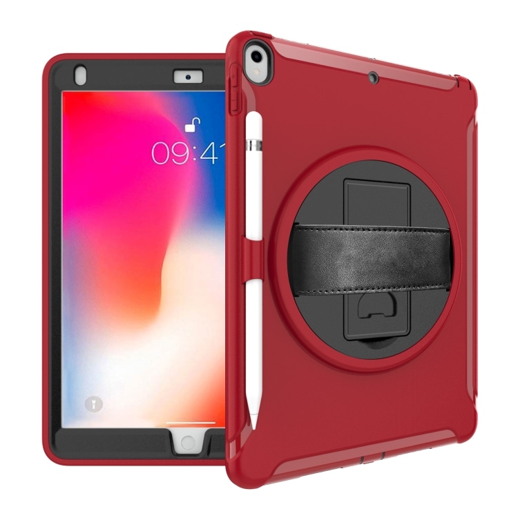 Roterbart skyddande fodral till iPad Pro 10.5 inch Röd
