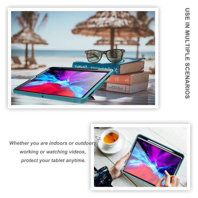 Fodral med roterande ställ till iPad Pro 12.9 inch 2020 Ljusblå