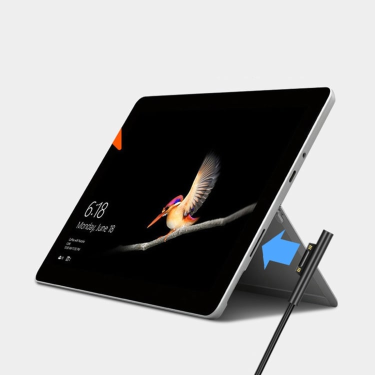 Laddkabelsadapter från Surface Pro 6 / 5 till USB-C hona