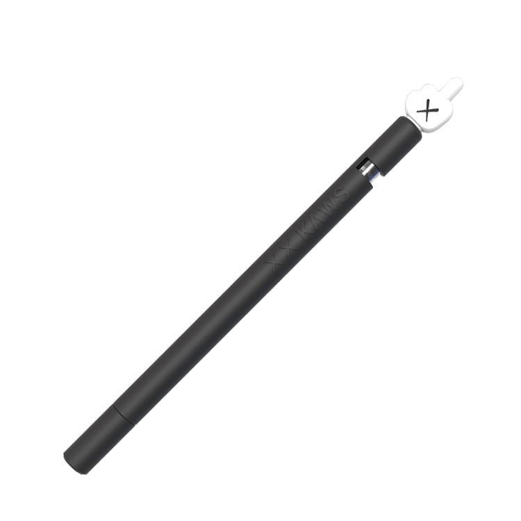 Silikonskydd med långfingret till Apple Pencil 1  Svart