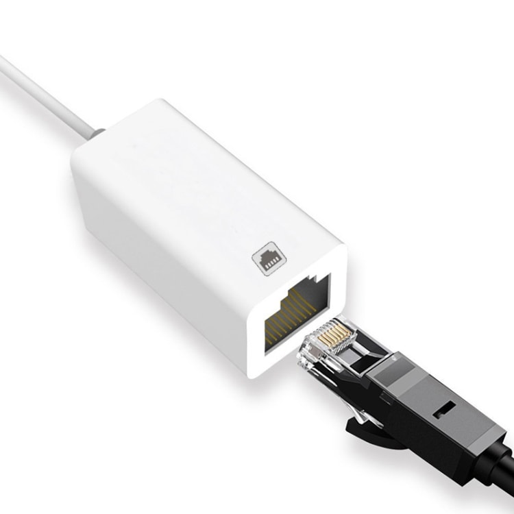 Lightning till Ethernet-adapter för iPhone och iPad – för iOS 14 och tidigare