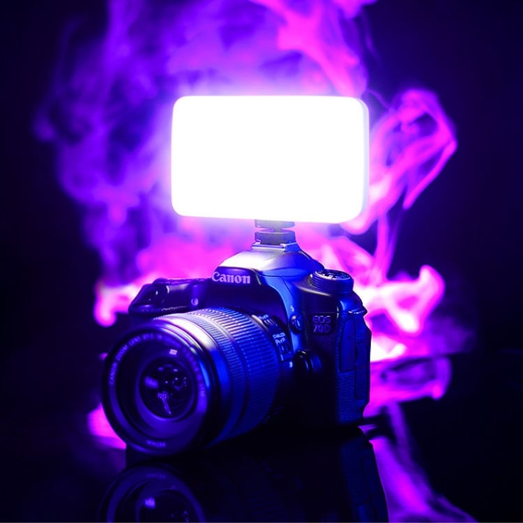 Portabel ljussättning med dimmer för fotografering