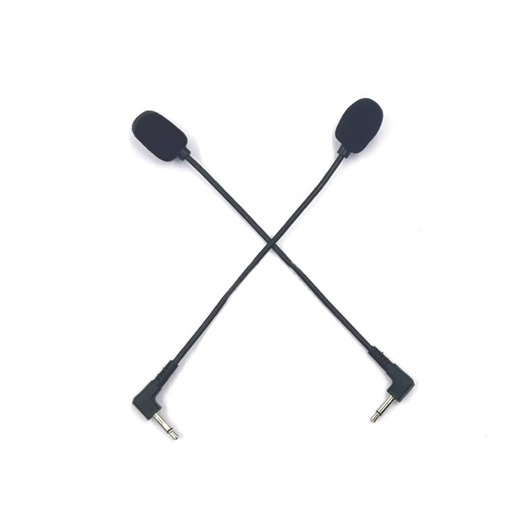 Mikrofon Mono för headset med böjbar arm, 3,5mm - 19cm