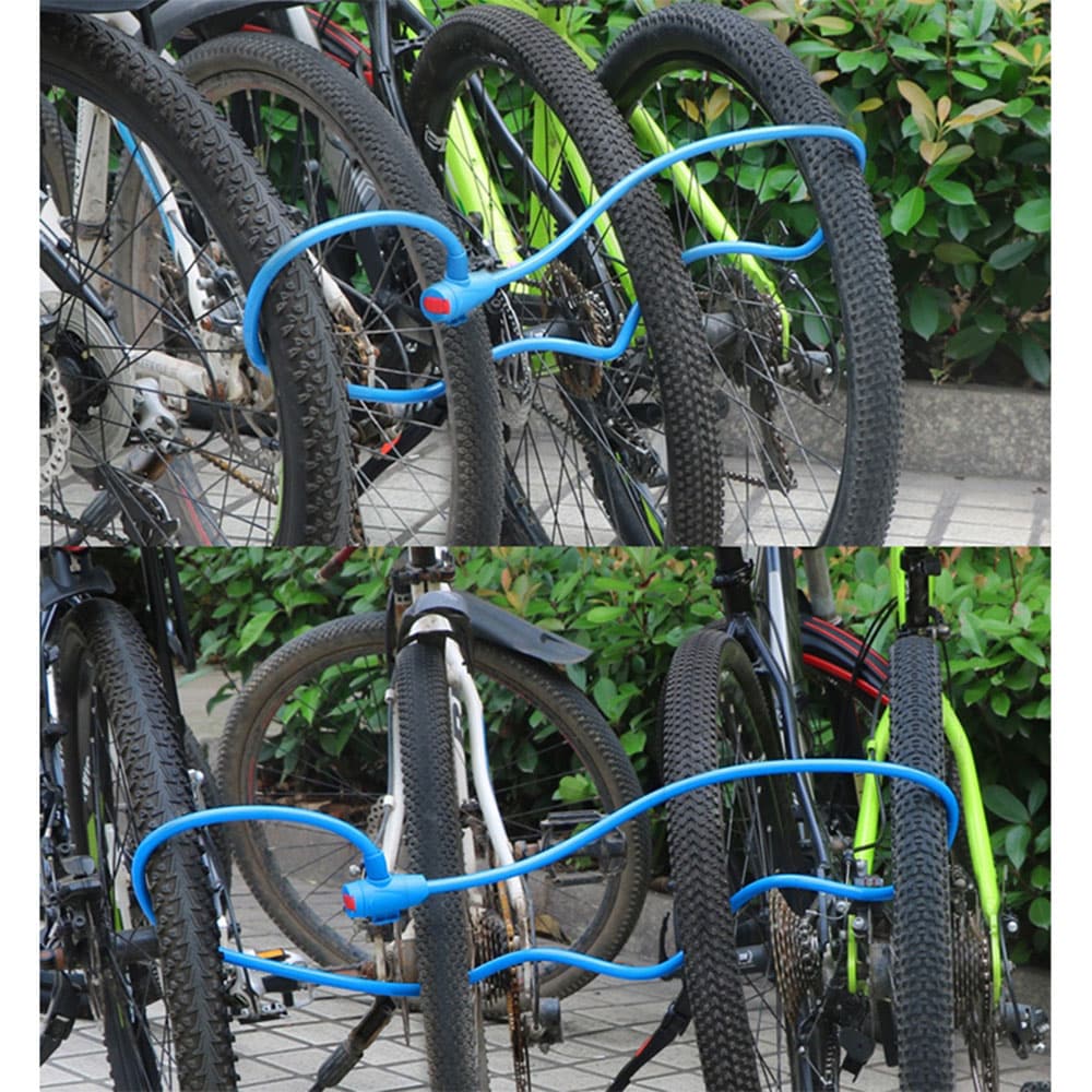 Cykellås med fäste till sadelstången 150cm