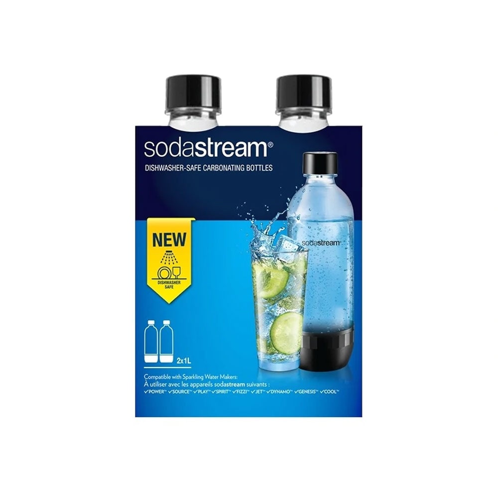 SodaStream DuoPack 1L Svart