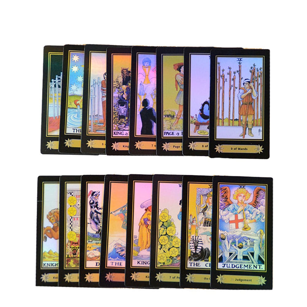 Tarotkort 78 kort / tarotkortlek / tarot / spåkort / kortlek med ask