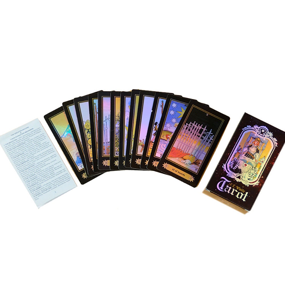 Tarotkort 78 kort / tarotkortlek / tarot / spåkort / kortlek med ask