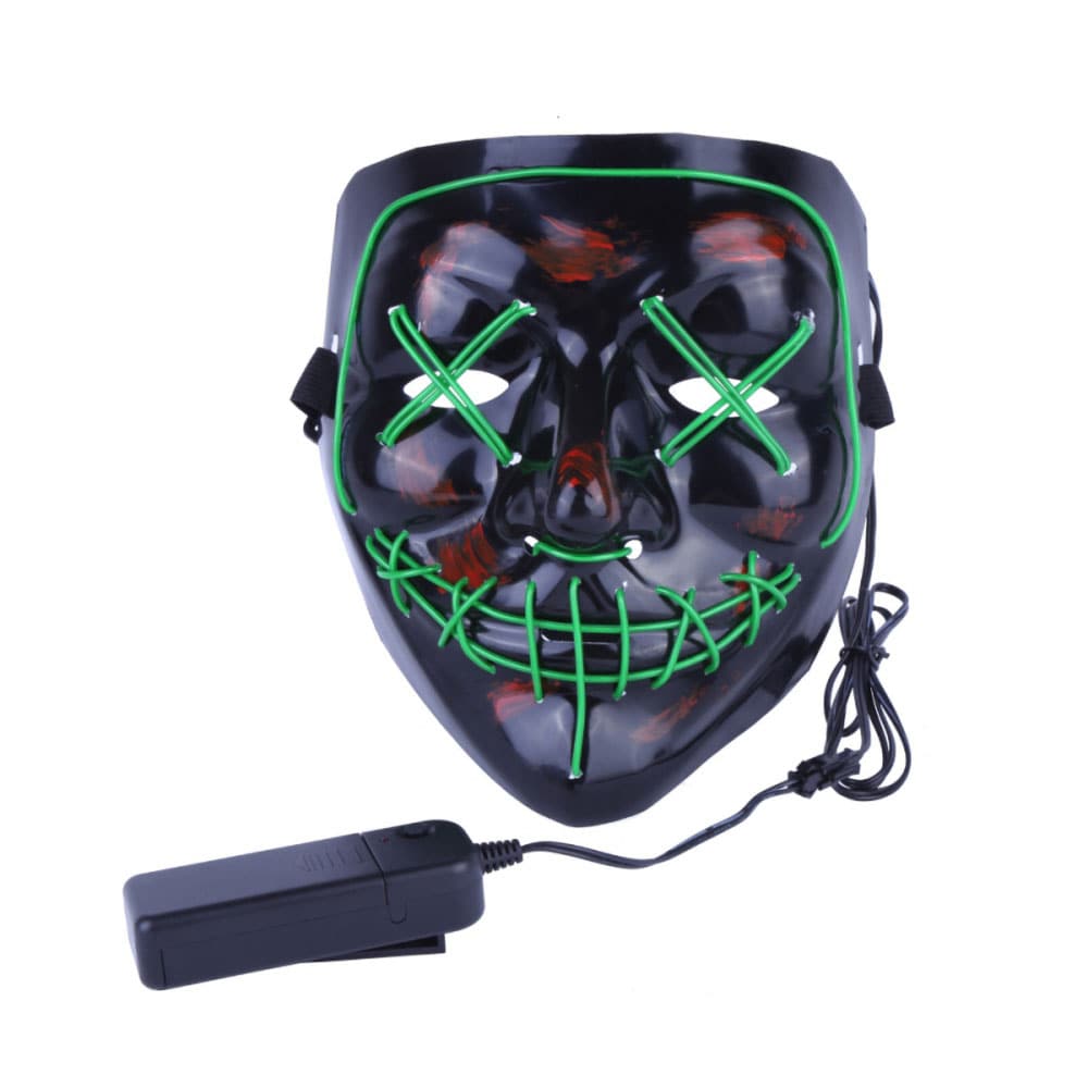 El wire purge led mask - Grön