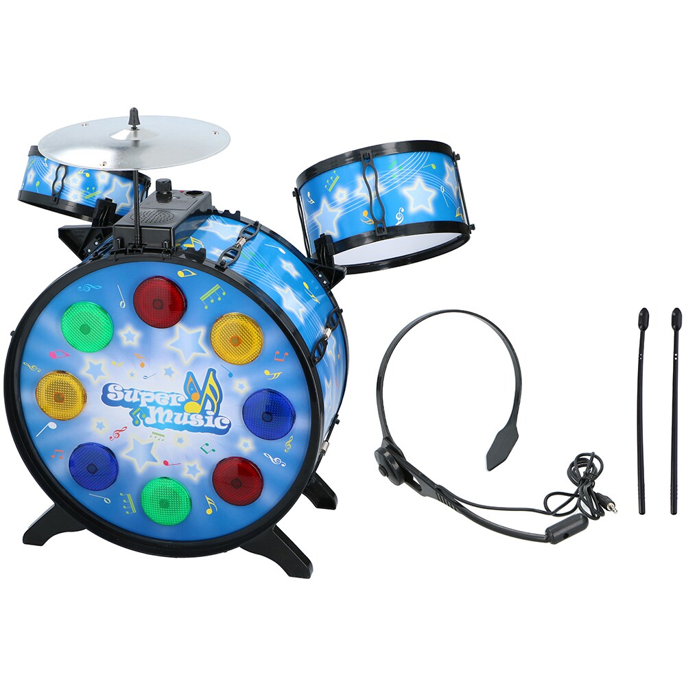 Eddy Toys Trumset med headset