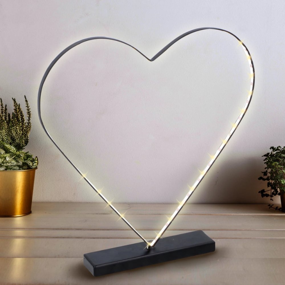 Grundig LED-belysning Hjärta