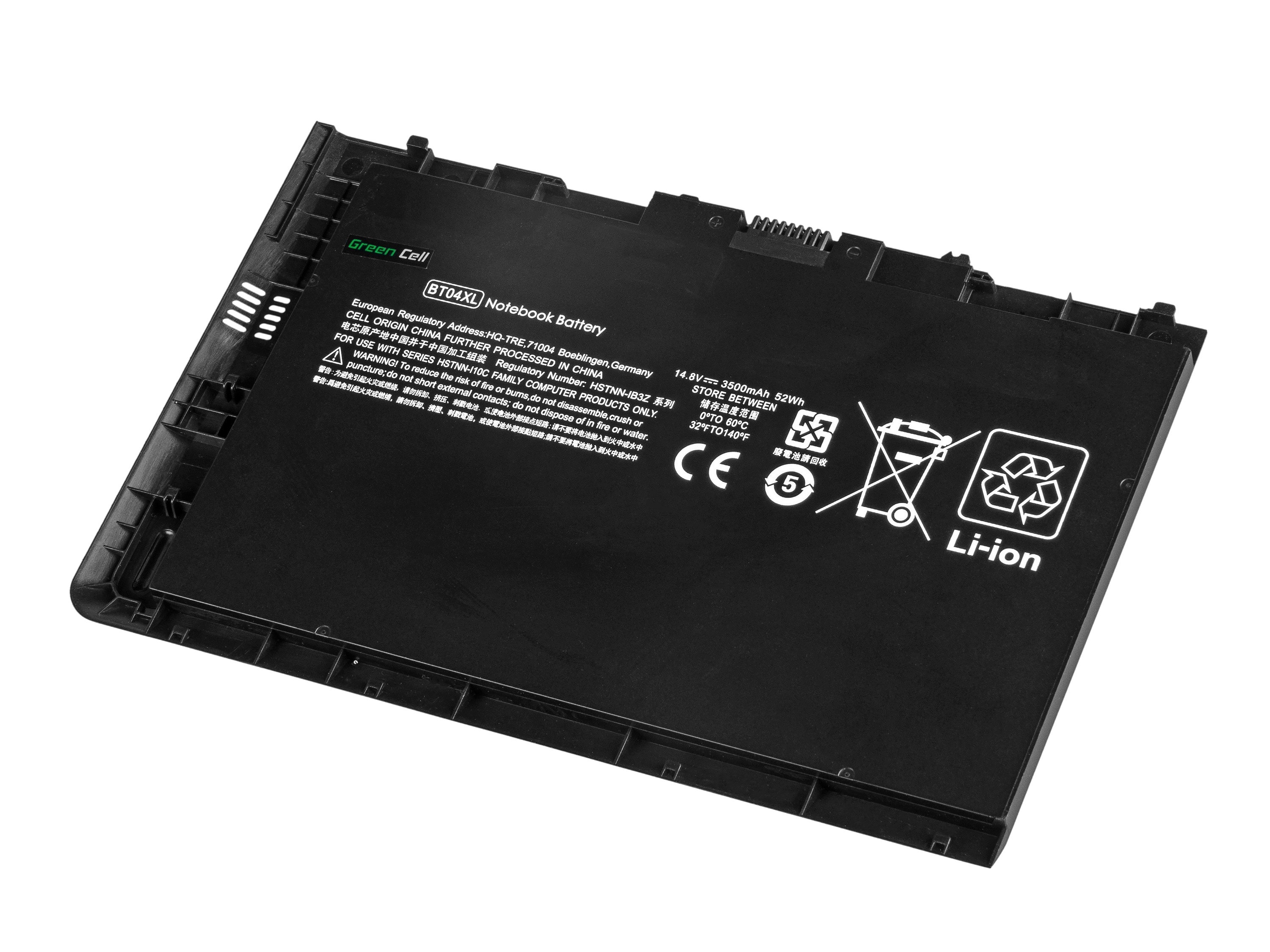 Green Cell laptop batteri till HP EliteBook Folio 9470m 9480m / 14,4V 3500mAh